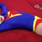 Supergirl bed tied